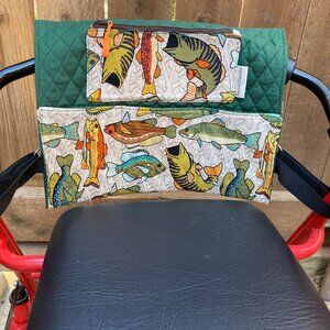 Handmade Fishing Walker Organizer Bag | Rollator Accessory